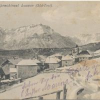 Lusern, Karte von 1899