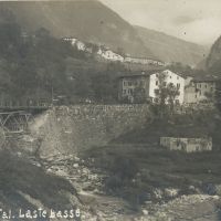 Lastebasse, Karte um 1916