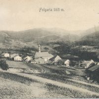 Folgaria, Karte um 1910