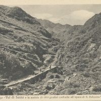 Val di Sasso, Karte um 1920